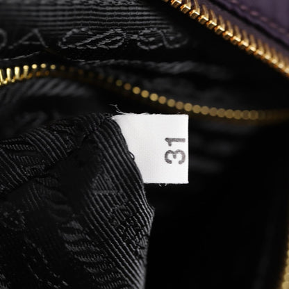 Prada Vintage Boston Bag Nylon, PURPLE, NYLON, Bag