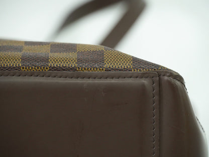 Louis Vuitton Cabas Mezzo Damier, BROWN, CANVAS, Tote bag