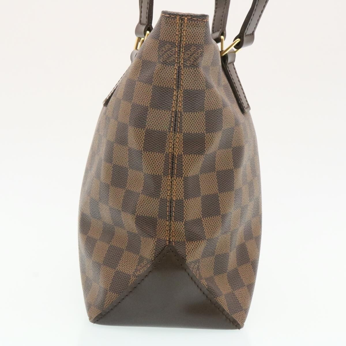 Louis Vuitton Cabas Piano Damier, BROWN, CANVAS, Tote bag