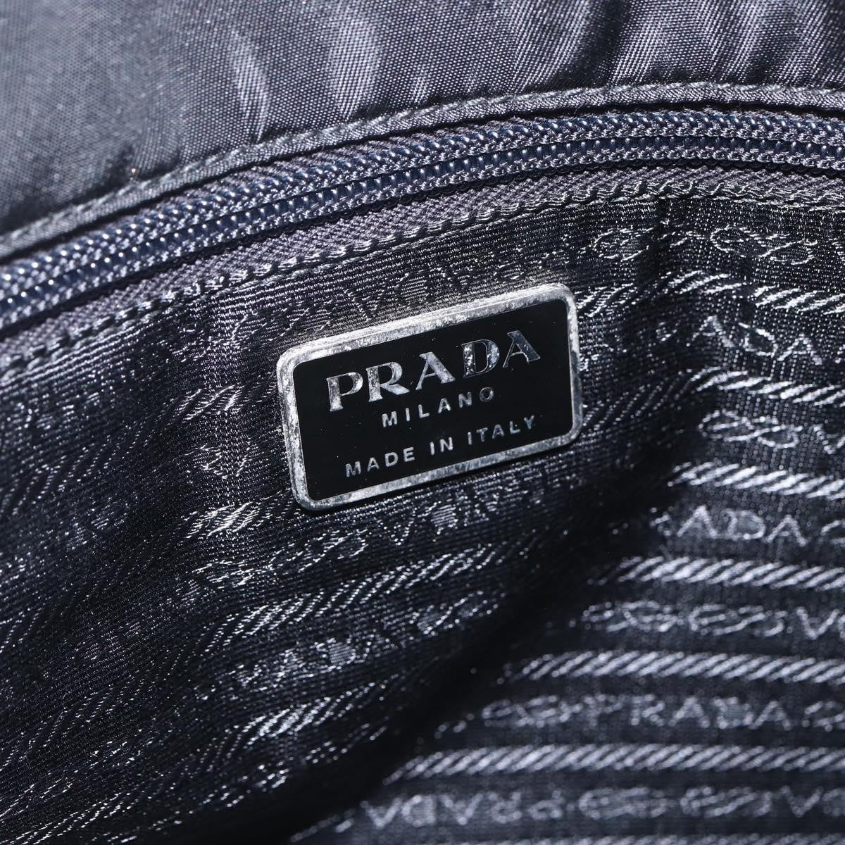 Prada Vintage Shoulder Bag Tessuto, BLACK, NYLON, Shoulder bag