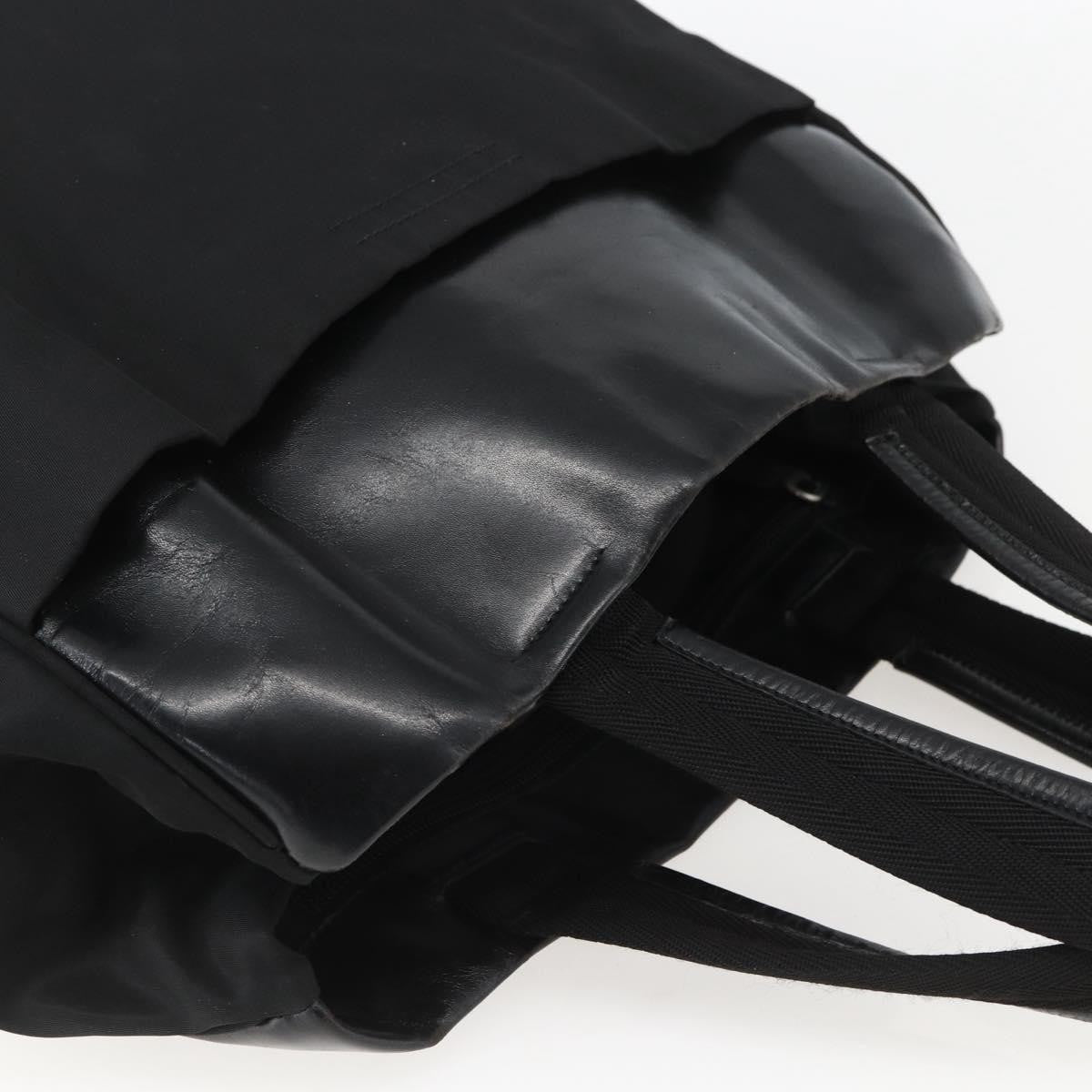 Prada Vintage Tote Tessuto, BLACK, NYLON, Tote bag