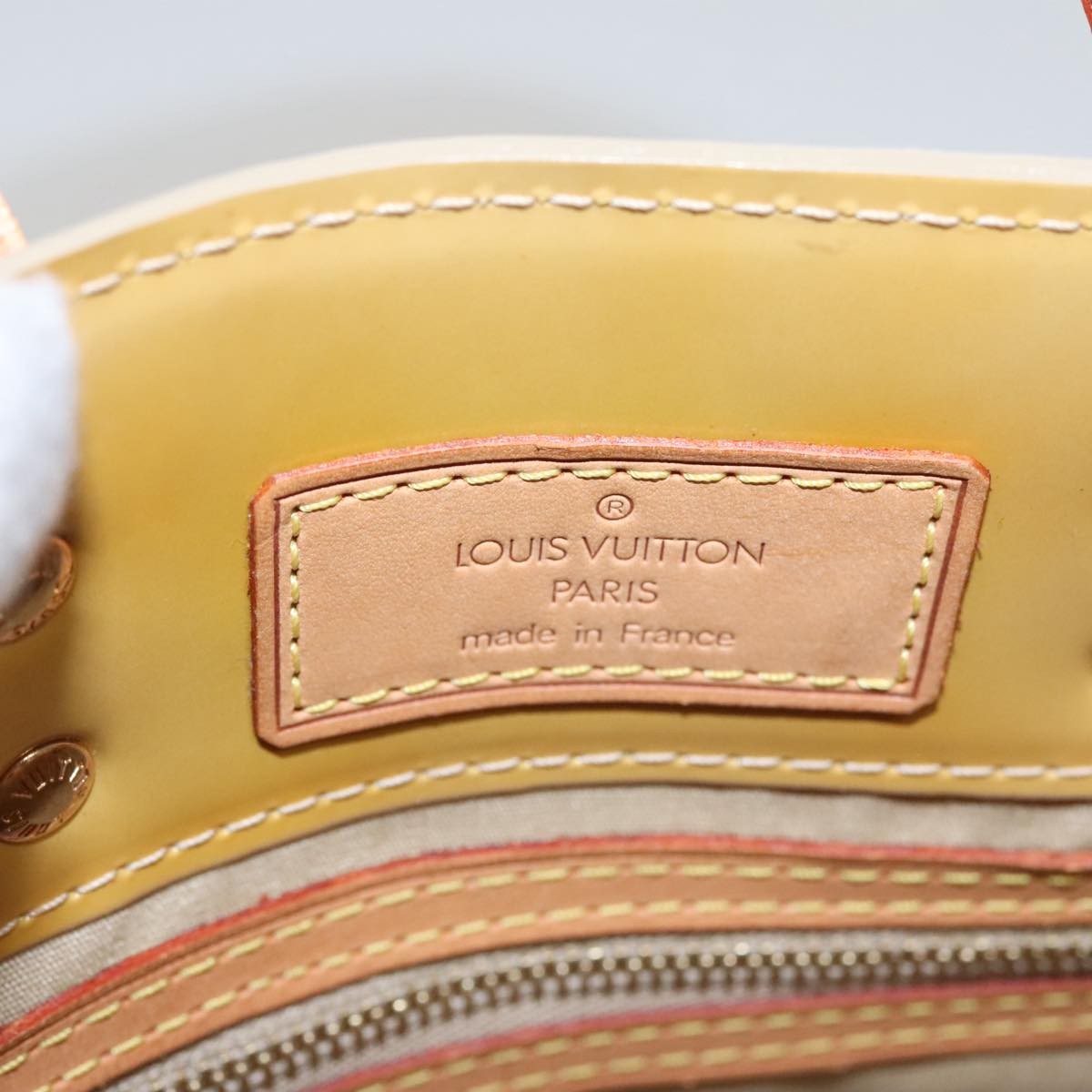 Louis Vuitton Reade Handbag Monogram Vernis, BEIGE, PATENT_LEATHER, Handbag