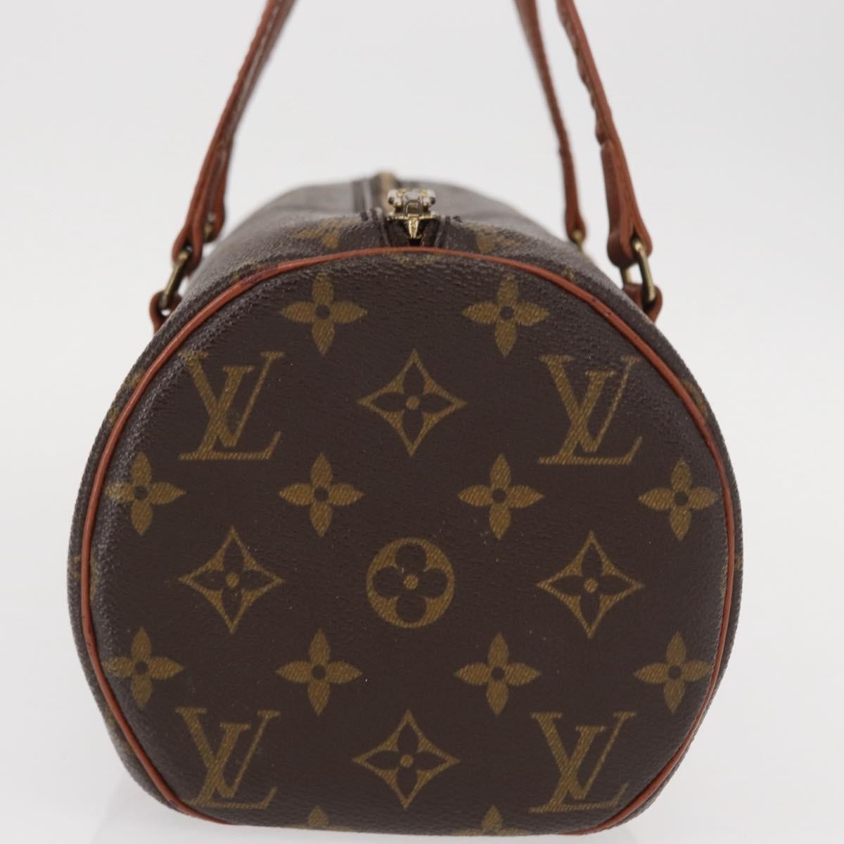 Louis Vuitton Papillon Handbag Monogram Canvas, BROWN, CANVAS, Handbag