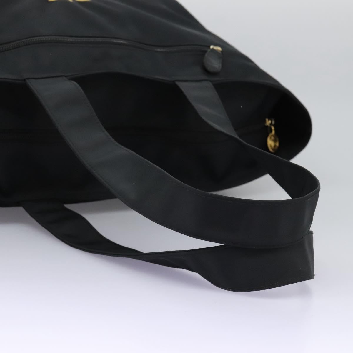 Versace Medusa Tote Nylon, BLACK, NYLON, Tote bag