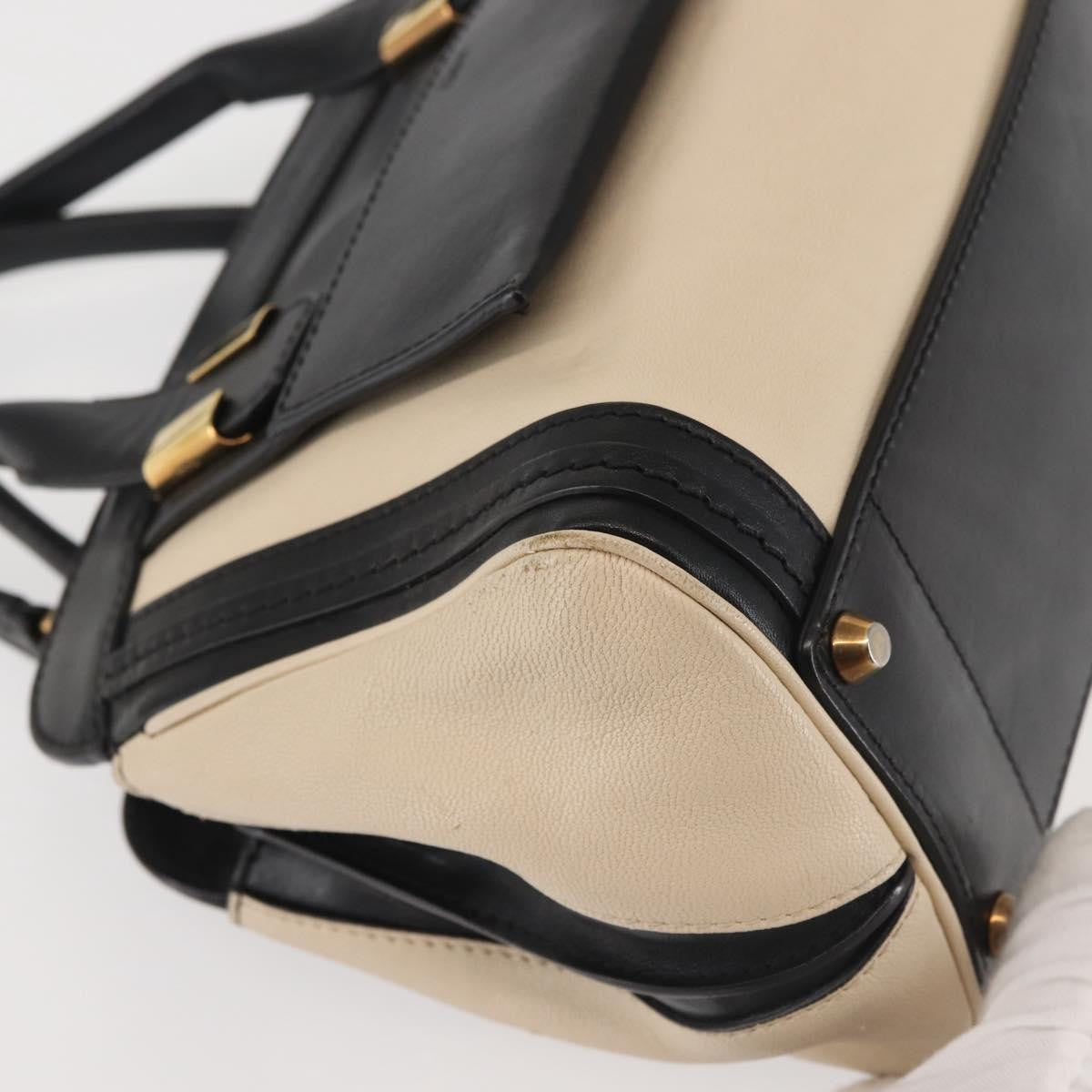 Chloe Alice Satchel Leather, BEIGE, LEATHER, Handbag