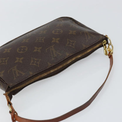 Louis Vuitton Pochette Accessoires NM Monogram Canvas, BROWN, CANVAS, Clutche & pouche