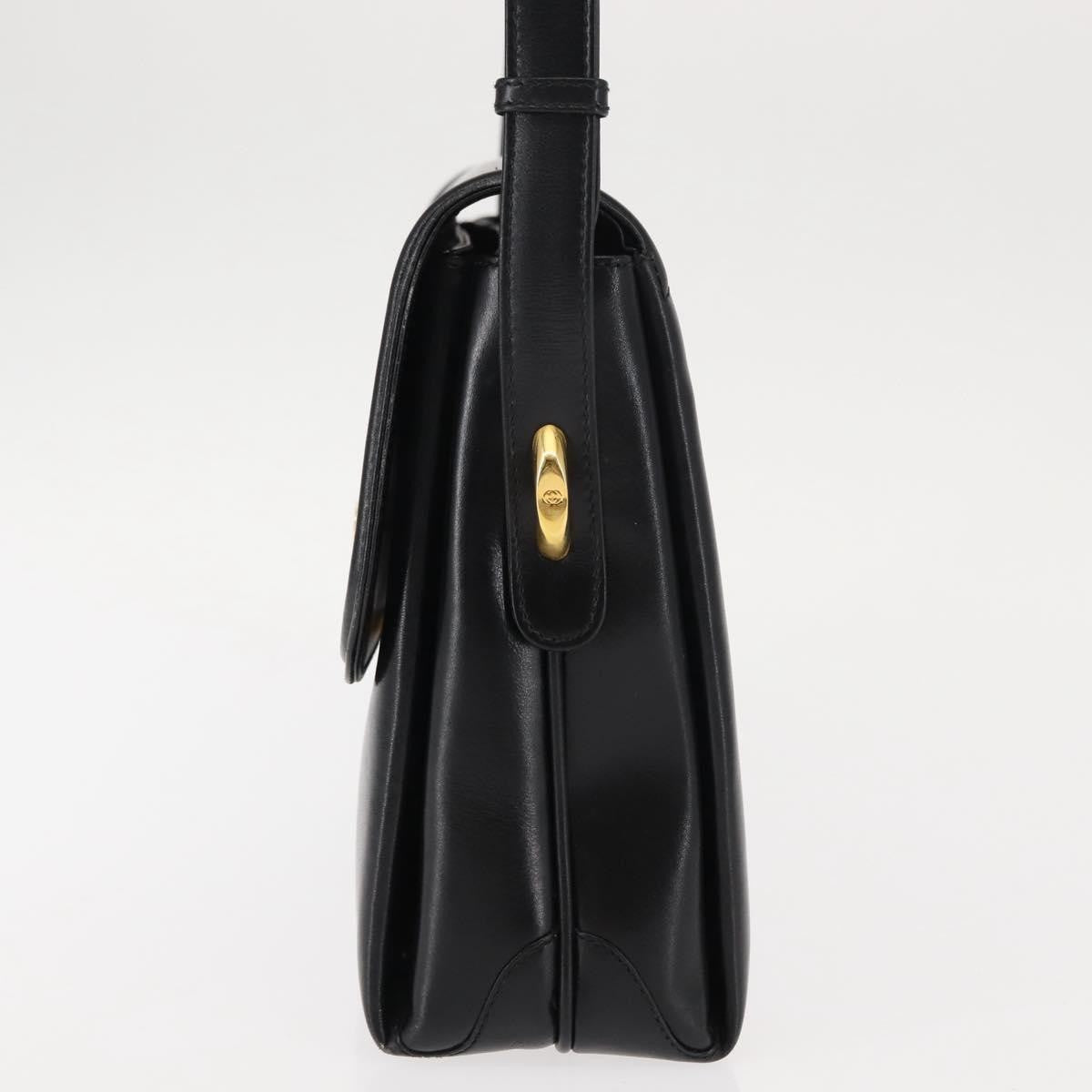 Gucci Shoulder bag black leather, BLACK, LEATHER, Shoulder bag