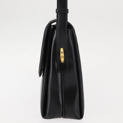 Gucci Shoulder bag black leather, BLACK, LEATHER, Shoulder bag