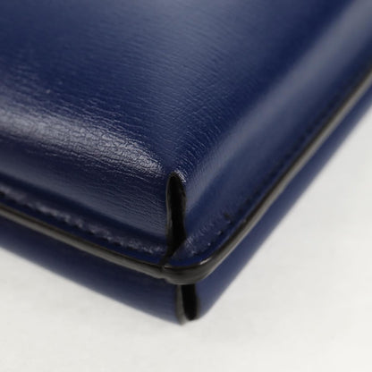 Salvatore Ferragamo Vintage Vara Crossbody Bag Nylon, BLUE, LEATHER, Clutche & pouche