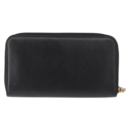 Salvatore Ferragamo Gancini Bifold Wallet Quilted Leather, BLACK, LEATHER, Wallets