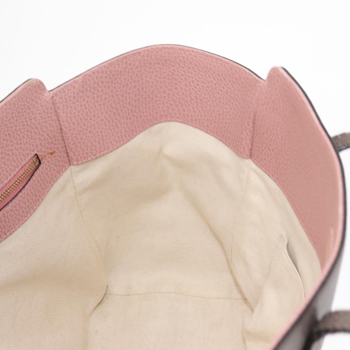 Gucci Swing Tote Leather, GRAY, LEATHER, Tote bag