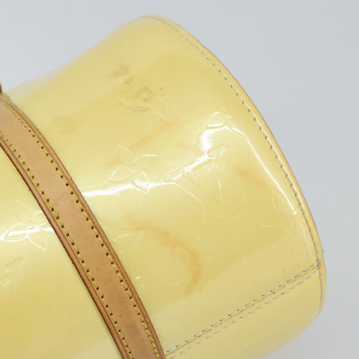 Louis Vuitton Bedford Handbag Monogram Vernis, BEIGE, PATENT_LEATHER, Handbag