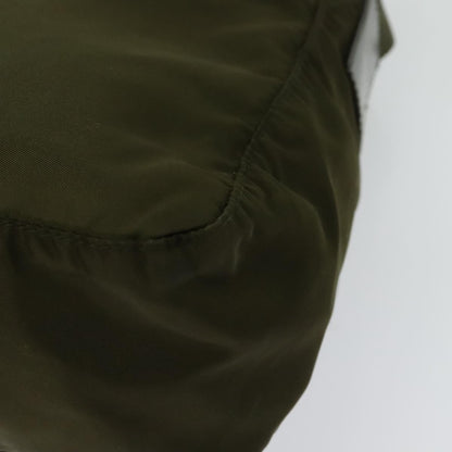 Prada Buckle Messenger Bag Tessuto, KHAKI, NYLON, Shoulder bag