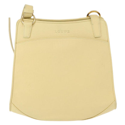 Loewe Vintage Shoulder Bag Leather, YELLOW, LEATHER, Shoulder bag