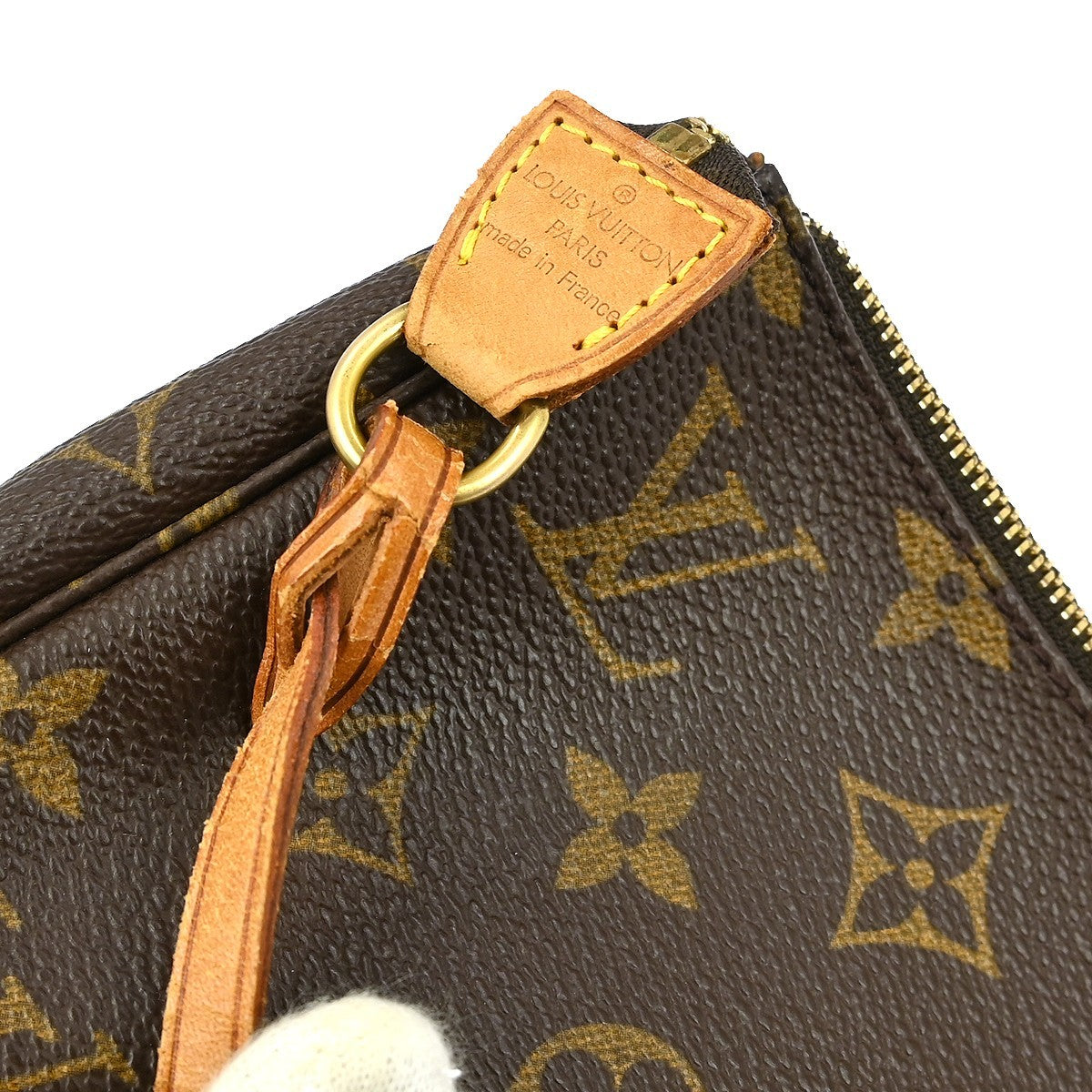 Louis Vuitton Pochette Accessoires NM Monogram Canvas, BROWN, CANVAS, Clutche & pouche
