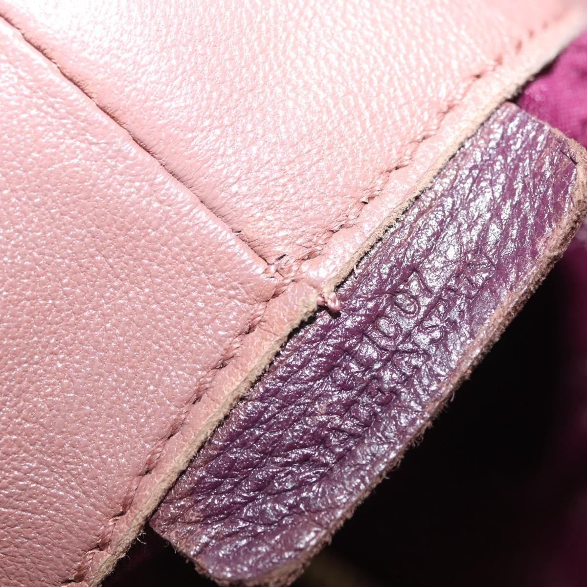 Loewe Anagram Logo Nappa Aire Hand Bag Leather, PINK, LEATHER, Handbag