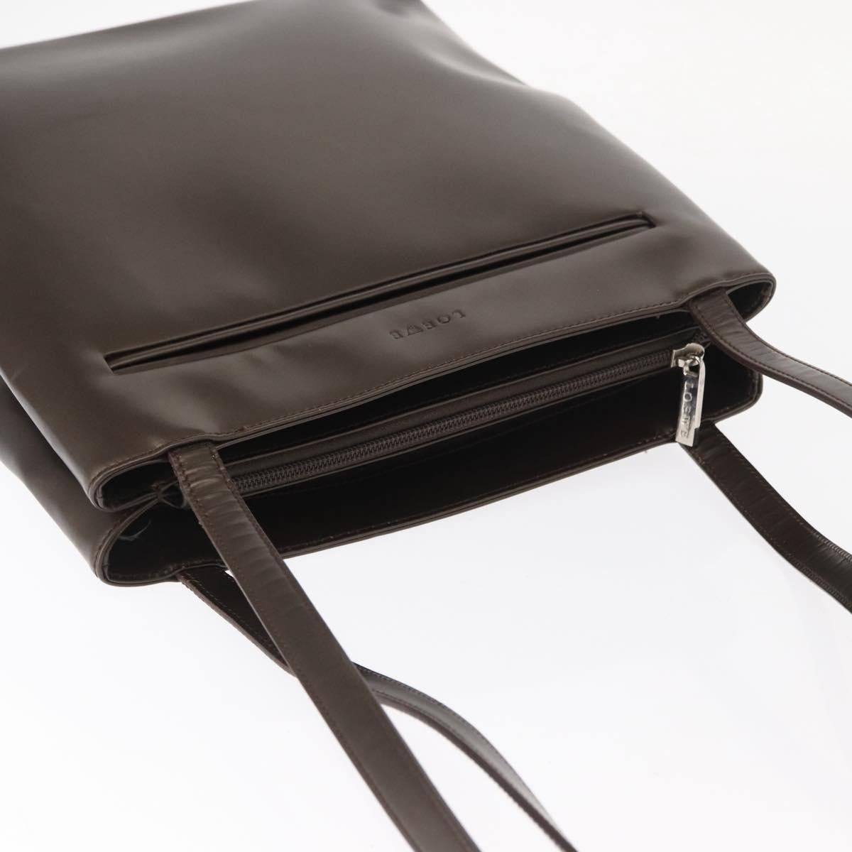 Loewe Vintage Shoulder Bag Leather, BROWN, LEATHER, Shoulder bag