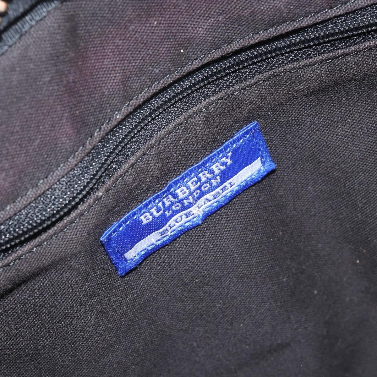Burberry Blue Label Handbag Canvas, BLACK, CANVAS, Handbag