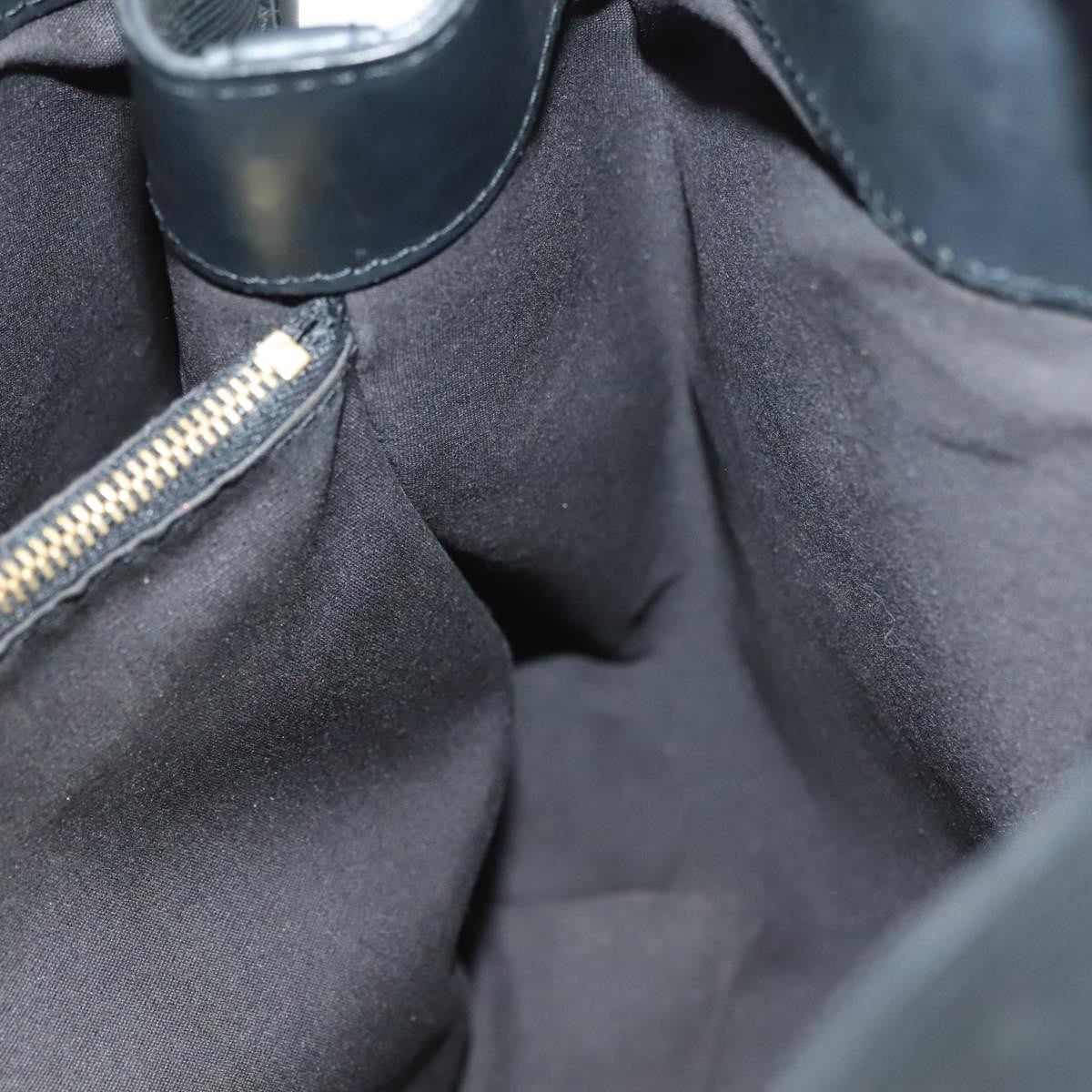 Louis Vuitton Mandara Handbag Epi Leather, BLACK, LEATHER, Shoulder bag