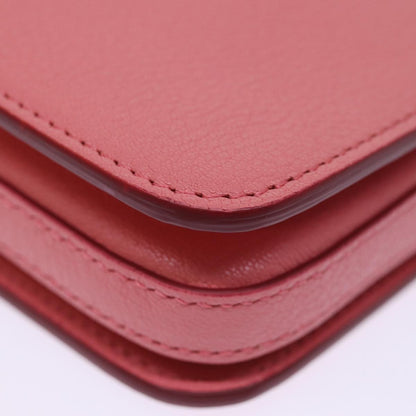 Burberry Penhurst Triple Zip Crossbody Leather, PINK, LEATHER, Shoulder bag