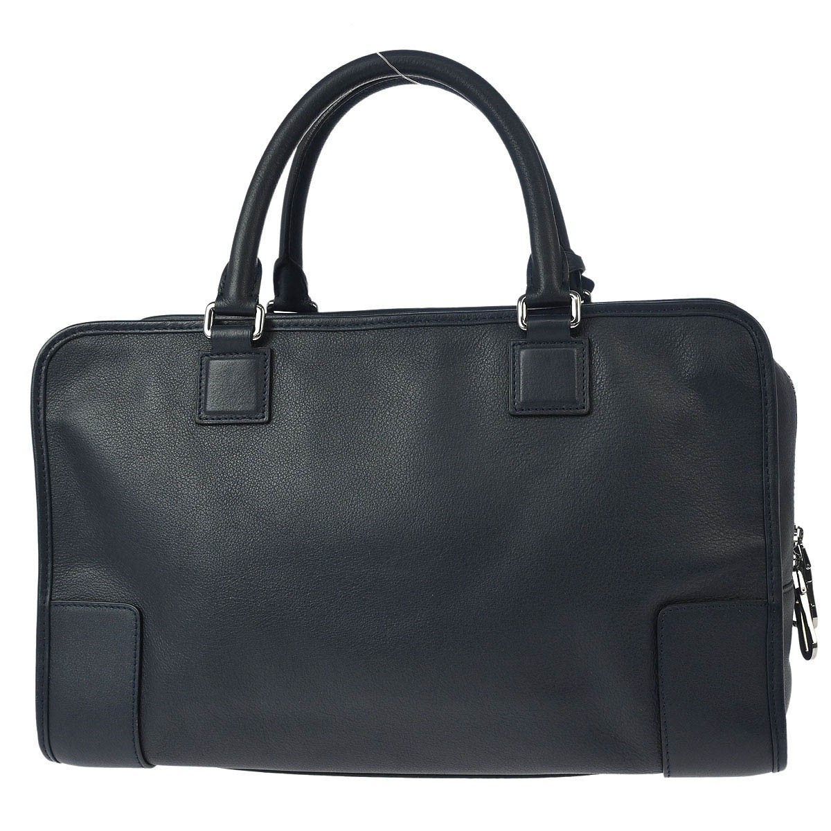 Loewe Amazona NM Bag Leather, NAVY, LEATHER, Handbag