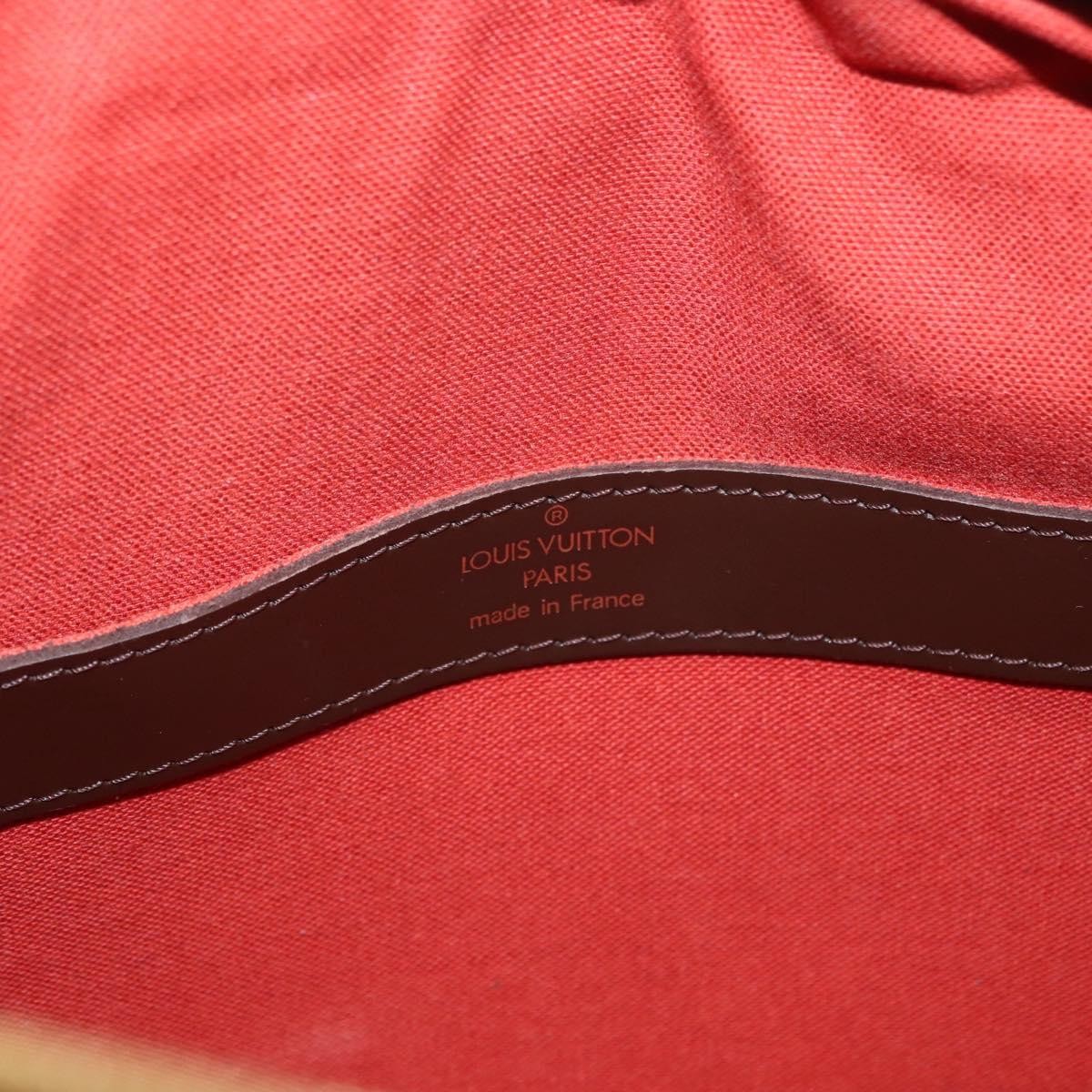 Louis Vuitton Naviglio Handbag Damier, BROWN, CANVAS, Shoulder bag