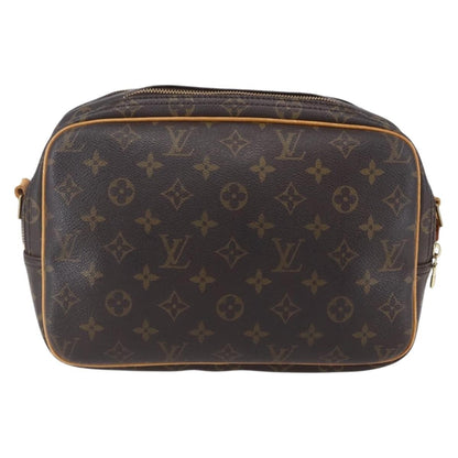 Louis Vuitton Reporter Bag Monogram Canvas, BROWN, CANVAS, Shoulder bag