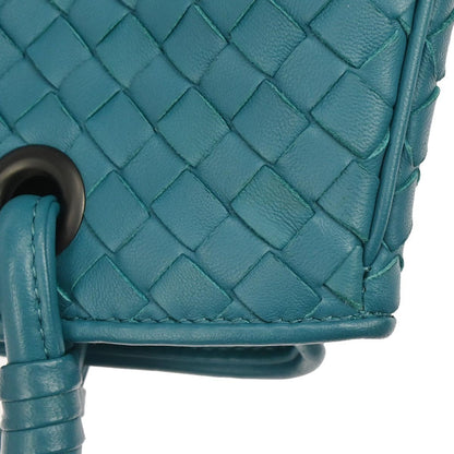 Bottega Veneta Open Shopping Tote Intrecciato Nappa, GREEN, LEATHER, Tote bag