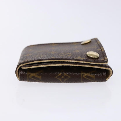 Louis Vuitton CASE JEWELRY BOX Canvas, BROWN, CANVAS, Wallets