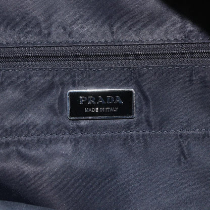 Prada Vintage Zip Tote Tessuto, BLACK, NYLON, Tote bag