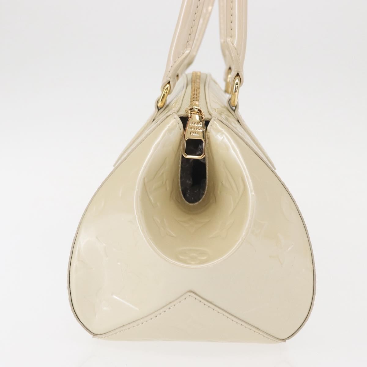 Louis Vuitton Sherwood Handbag Monogram Vernis, BEIGE, PATENT_LEATHER, Handbag