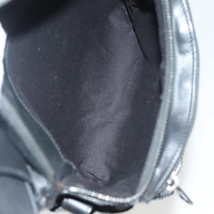 Bottega Veneta Utility Waist Bag Leather with Intrecciato, BLACK, LEATHER, Clutche & pouche