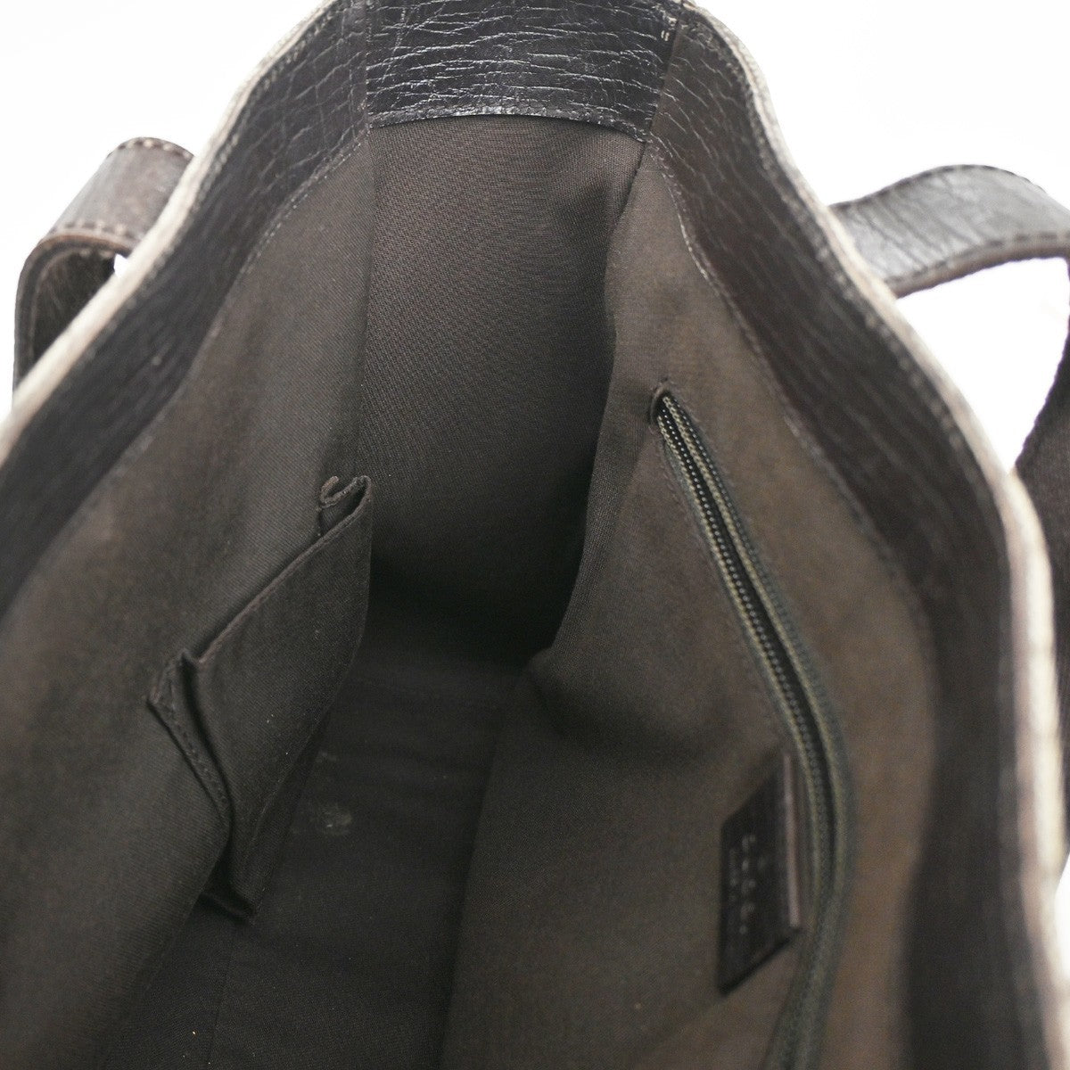 Gucci Belted Tote GG Coated Canvas, BROWN, CANVAS, Tote bag