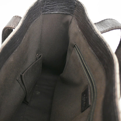 Gucci Belted Tote GG Coated Canvas, BROWN, CANVAS, Tote bag