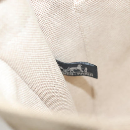 Hermes Fourre Tout Tote Toile, BEIGE, CANVAS, Tote bag