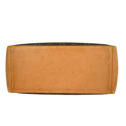 Louis Vuitton Cabas Mezzo Monogram Canvas, BROWN, CANVAS, Tote bag