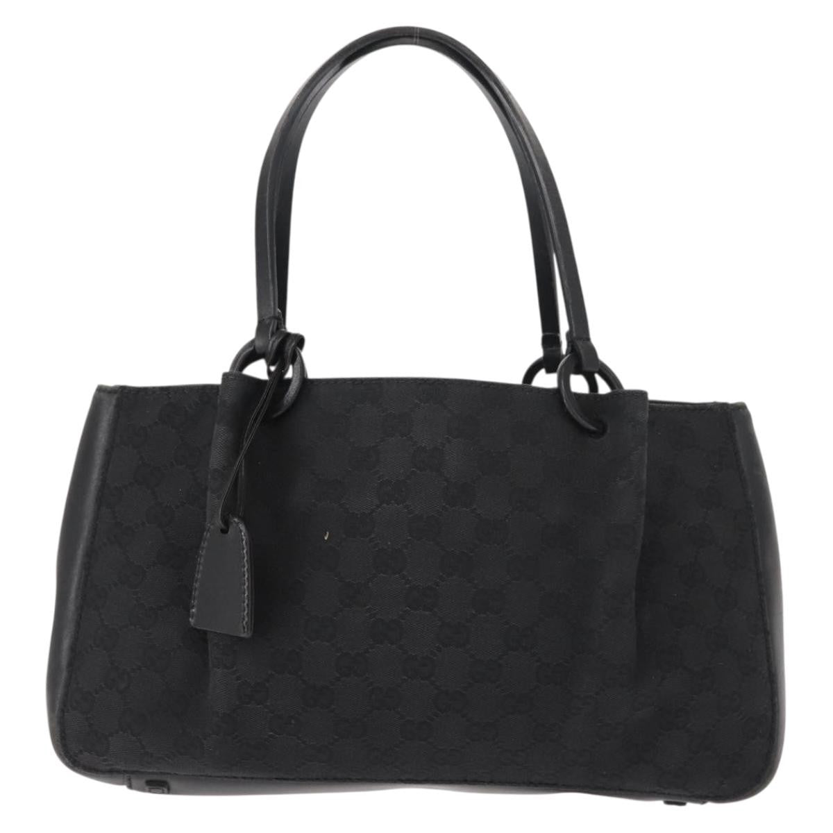 Gucci Vintage Jackie Tote GG Canvas, BLACK, CANVAS, Tote bag