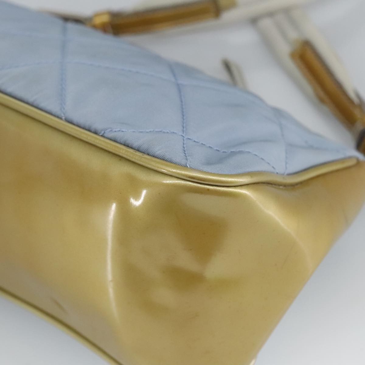 Prada Vintage Shoulder Bag Tessuto, BLUE, NYLON, Shoulder bag