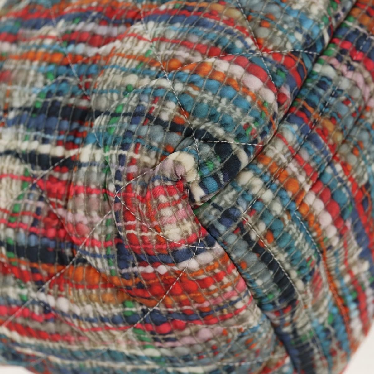 Chanel Coco Cocoon Reversible Tote Quilted Printed Nylon, WHITE, NYLON, Tote bag