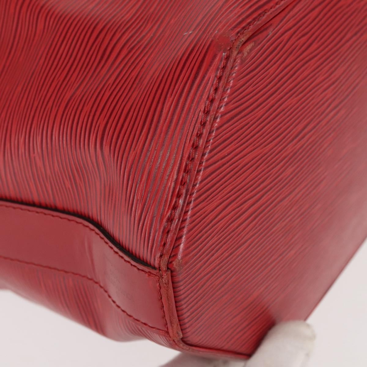Louis Vuitton Vintage Sac d'Epaule Handbag Epi Leather, RED, LEATHER, Shoulder bag