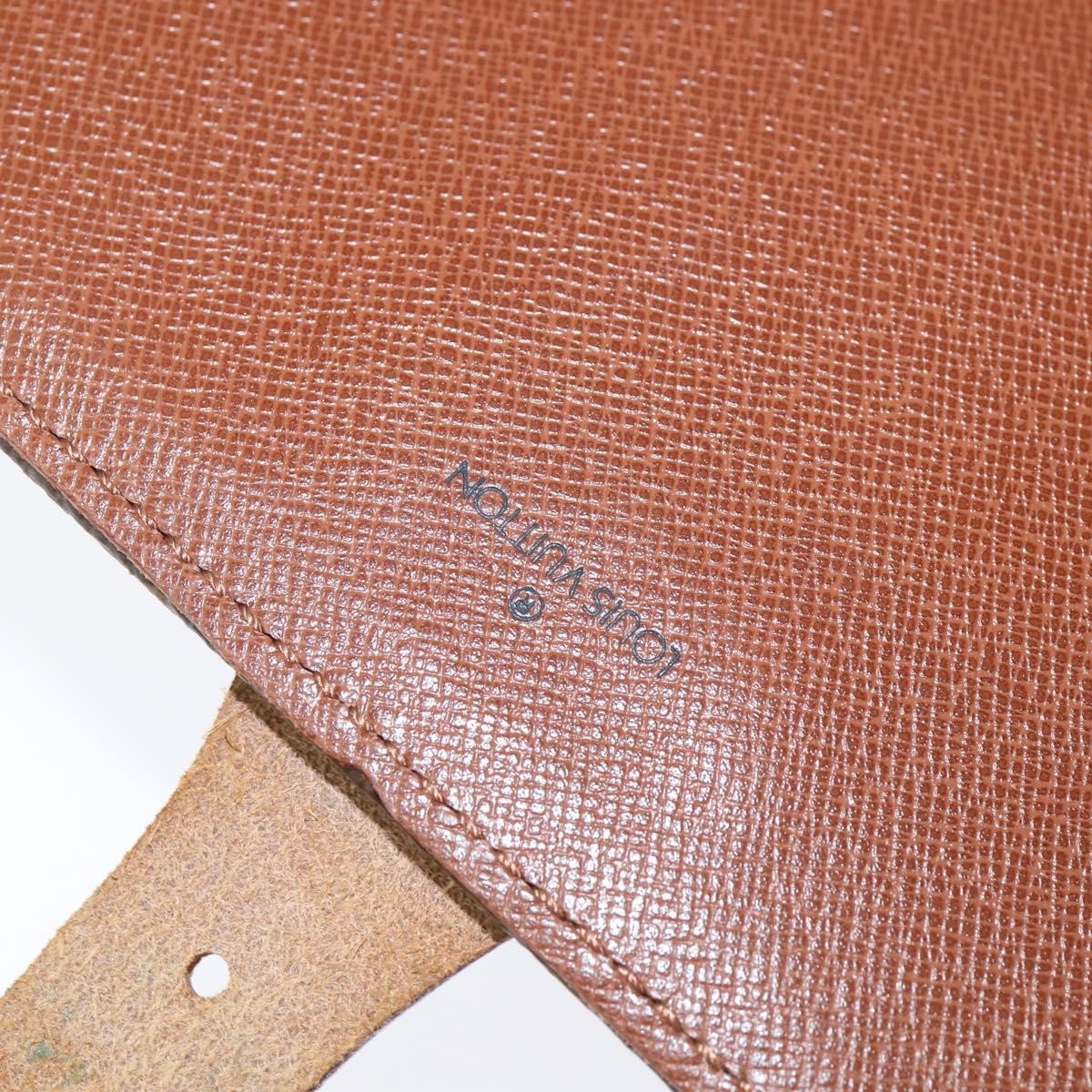 Louis Vuitton Cartouchiere Handbag Monogram Canvas, BROWN, CANVAS, Shoulder bag