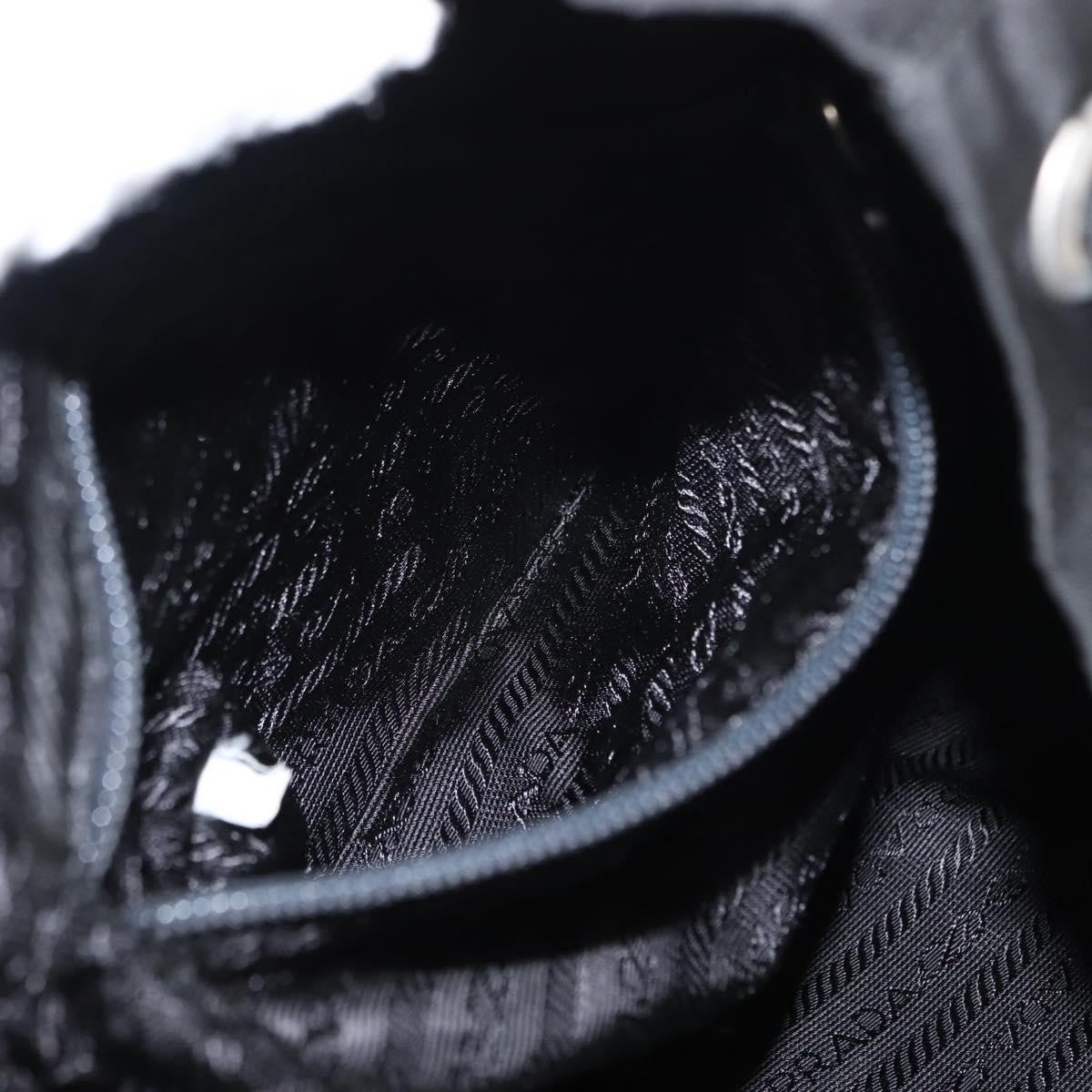 Prada Front Pocket Backpack Tessuto, BLACK, NYLON, Backpack