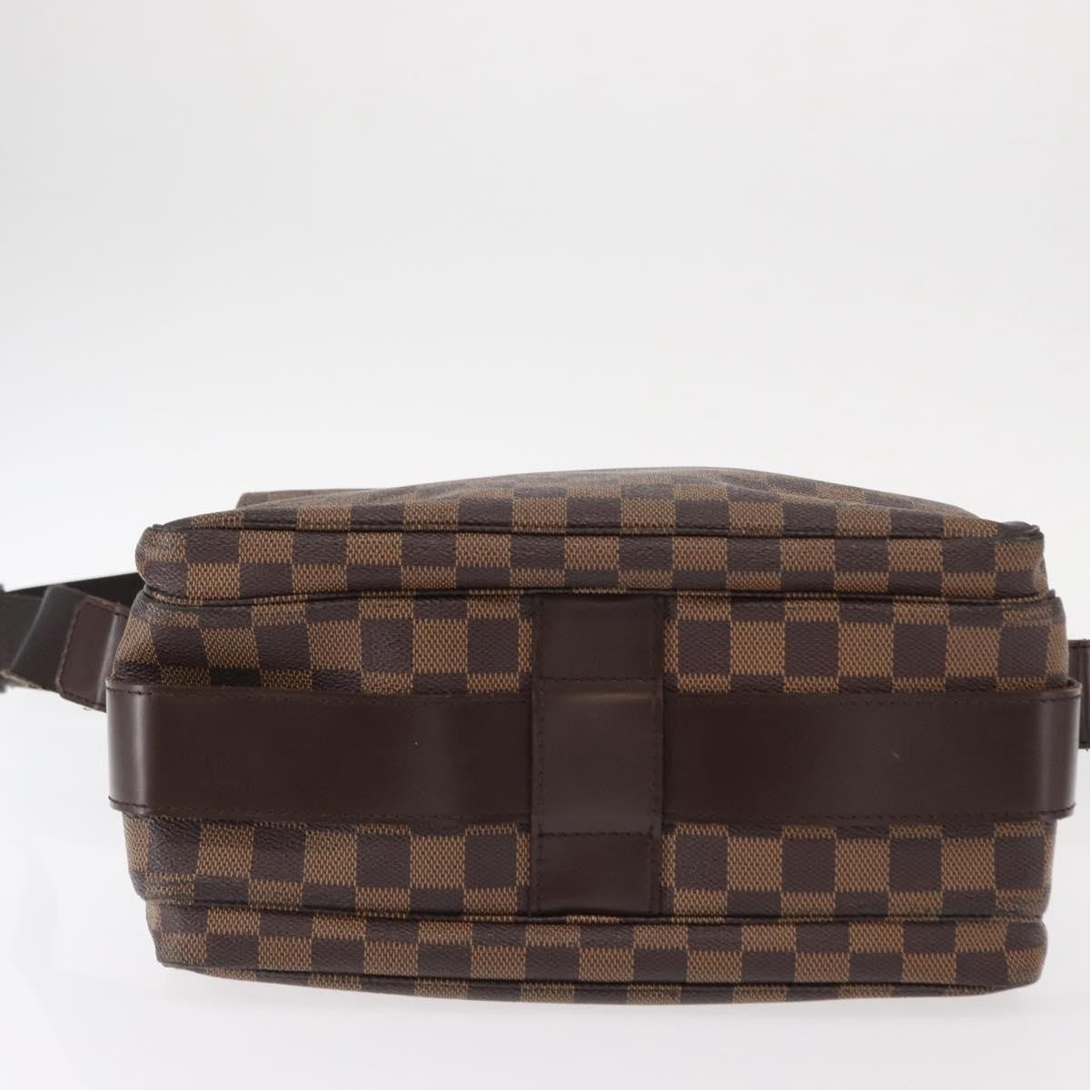 Louis Vuitton Naviglio Handbag Damier, BROWN, CANVAS, Shoulder bag