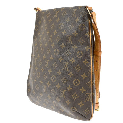 Louis Vuitton Musette Handbag Monogram Canvas, BROWN, CANVAS, Shoulder bag