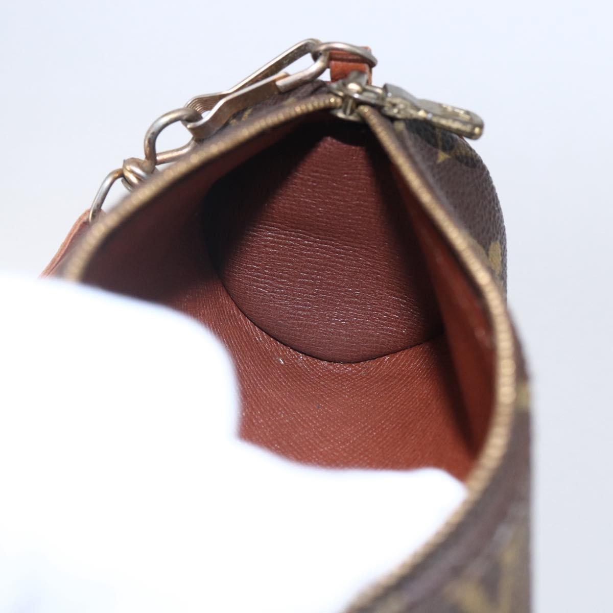 Louis Vuitton Papillon Pochette Monogram Canvas, BROWN, CANVAS, Handbag