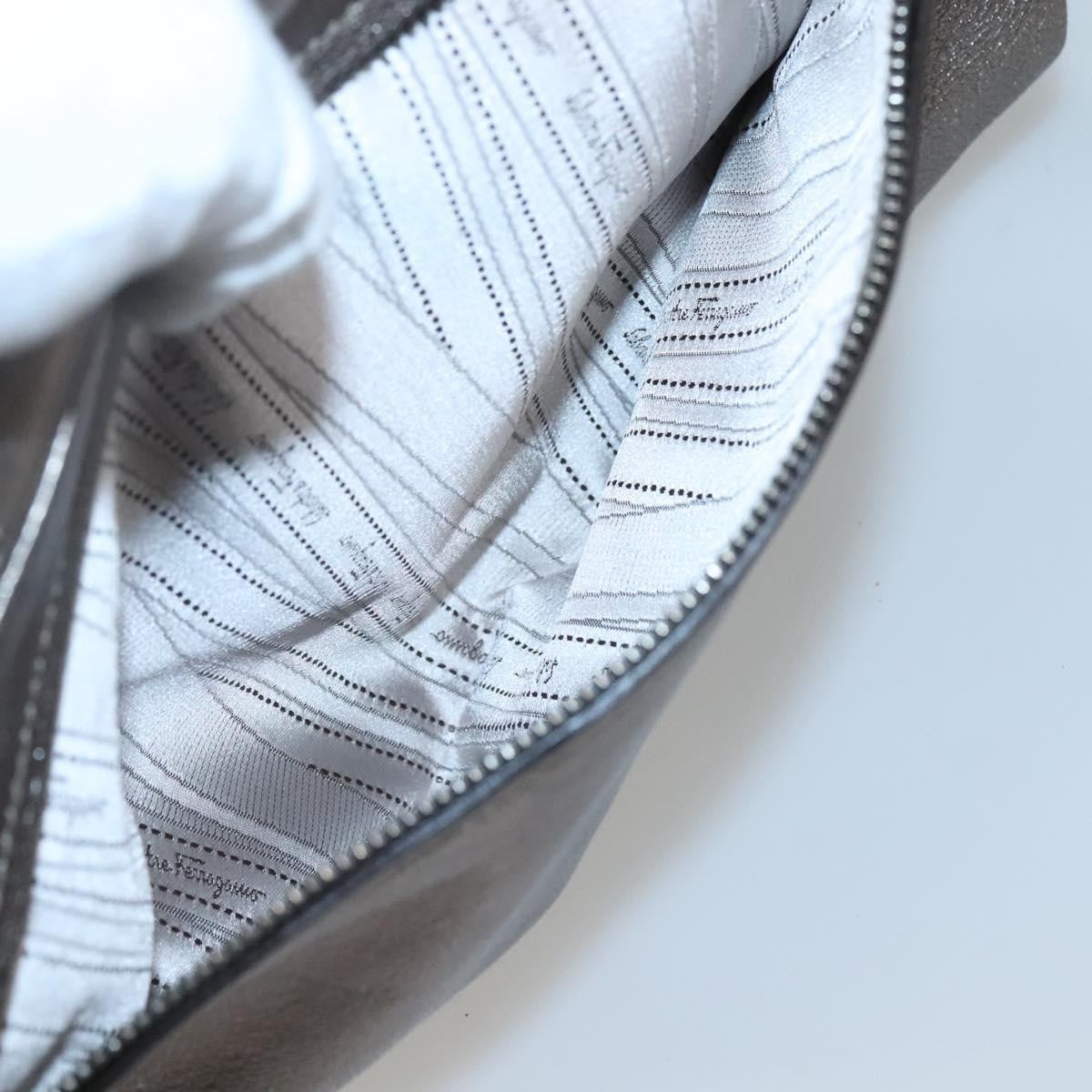 Salvatore Ferragamo Sofia Satchel Smooth Leather, GOLD, LEATHER, Handbag