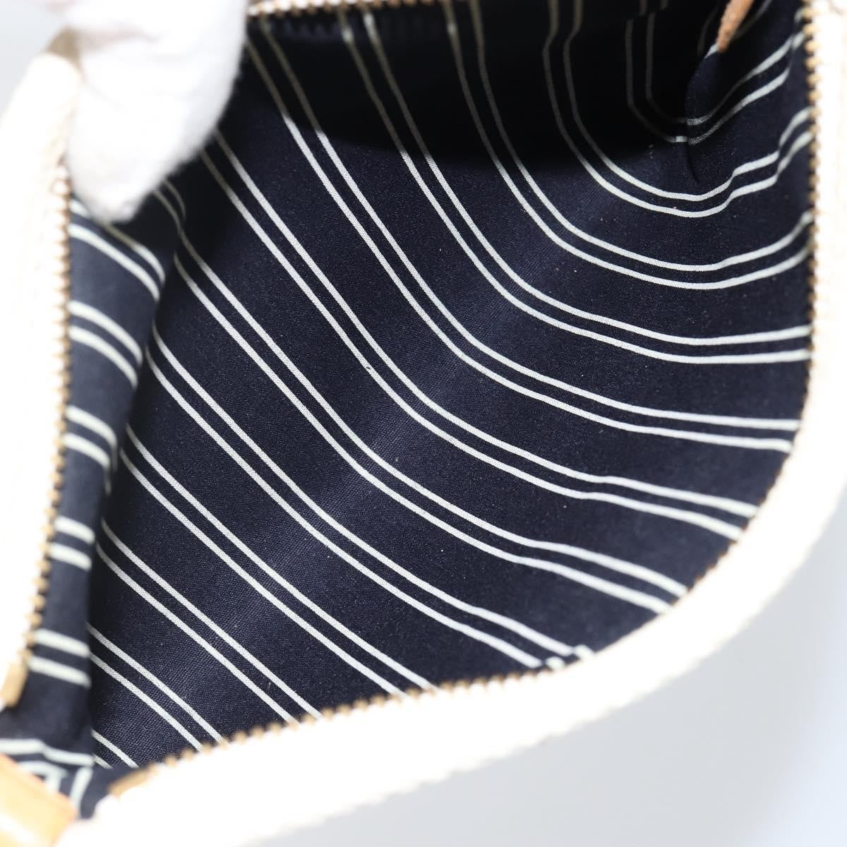 Louis Vuitton Antigua Pouch Canvas, BEIGE, CANVAS, Clutche & pouche