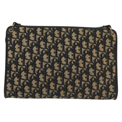 Christian Dior wristlet zip dior Canvas, NAVY, CANVAS, Shoulder bag