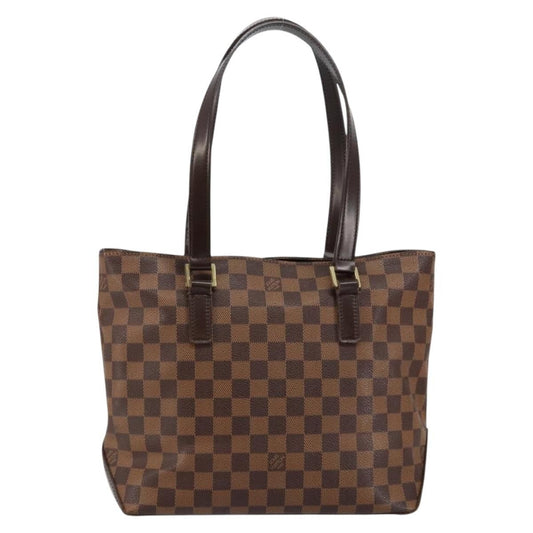 Louis Vuitton Cabas Piano Damier, BROWN, CANVAS, Tote bag