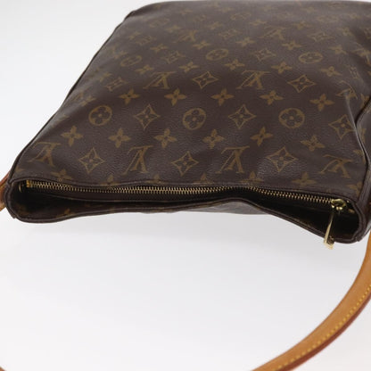 Louis Vuitton Looping Handbag Monogram Canvas, BROWN, CANVAS, Shoulder bag